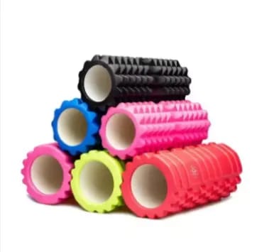 Grid Foam Exercise Roller Yoga column Gym Pilates Massage Physio Back Fitness Point Trigger - image 1