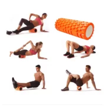 Grid Foam Exercise Roller Yoga column Gym Pilates Massage Physio Back Fitness Point Trigger - image 2