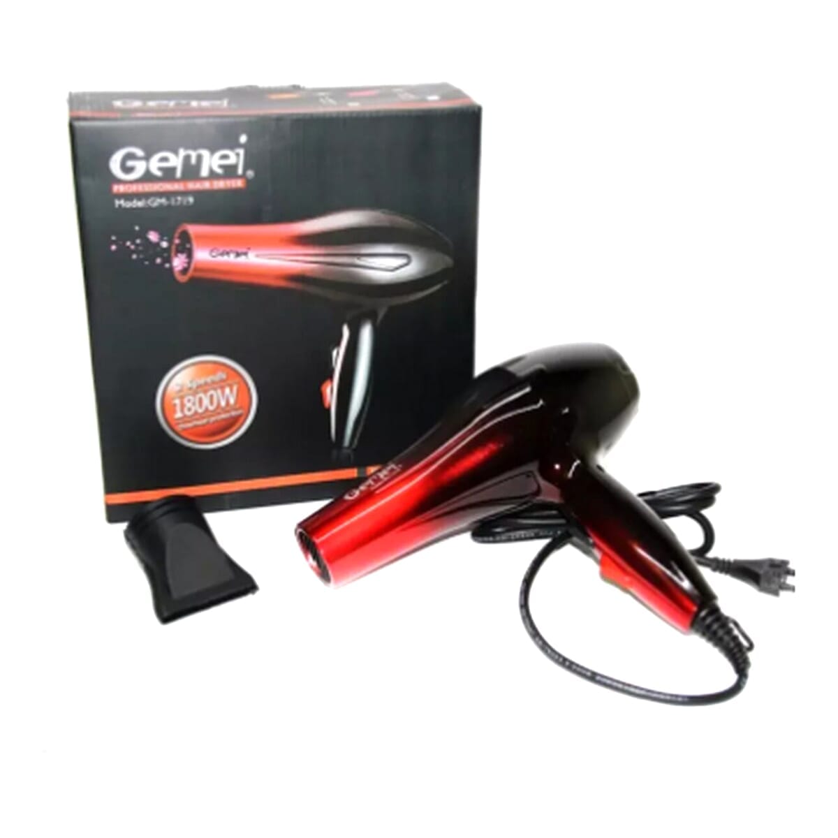 Gemei Gm-1719 Hair Dryer - image 1