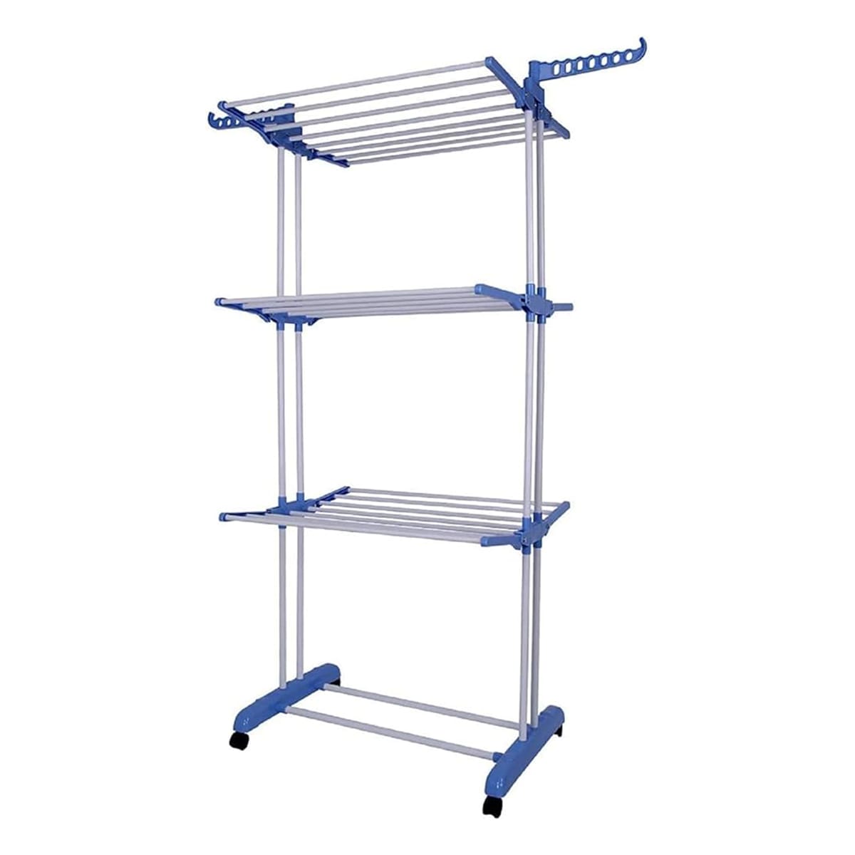 Heavy Duty Stainless Steel Double Pole Foldable Cloth Dryer/Clothes Drying Stand / by shreena online store - image 3