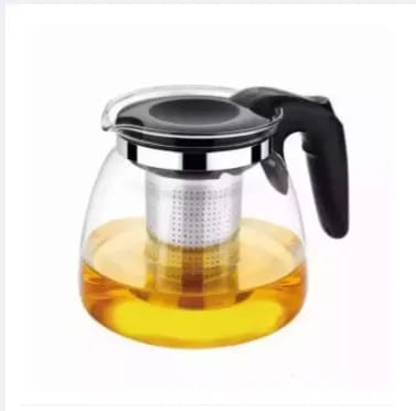 Best Heat Resistant Glass Teapot With Detachable Stainless Steel Filter, 900Ml - image 1