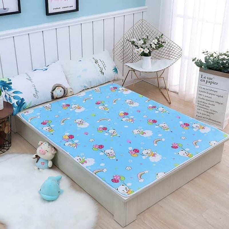 Double Bed Water Proof Mat, Urine Mat For Kids Full Bed 100% Water Proof - image 1