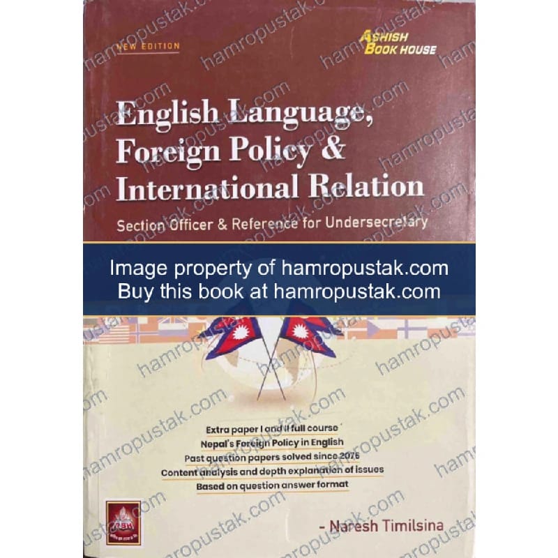 English Language Foreign Policy & International Relations (Section Officer & Reference for Undersecretary) 2025