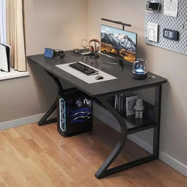 Miracles Titan Beast Office & Gaming Desk 120×60×75cm | Heavy Duty 200KG Capacity Computer Table | Study Desk for Home, Office & Training Centers | Bulk Purchase Available | Made in Nepal - image 2