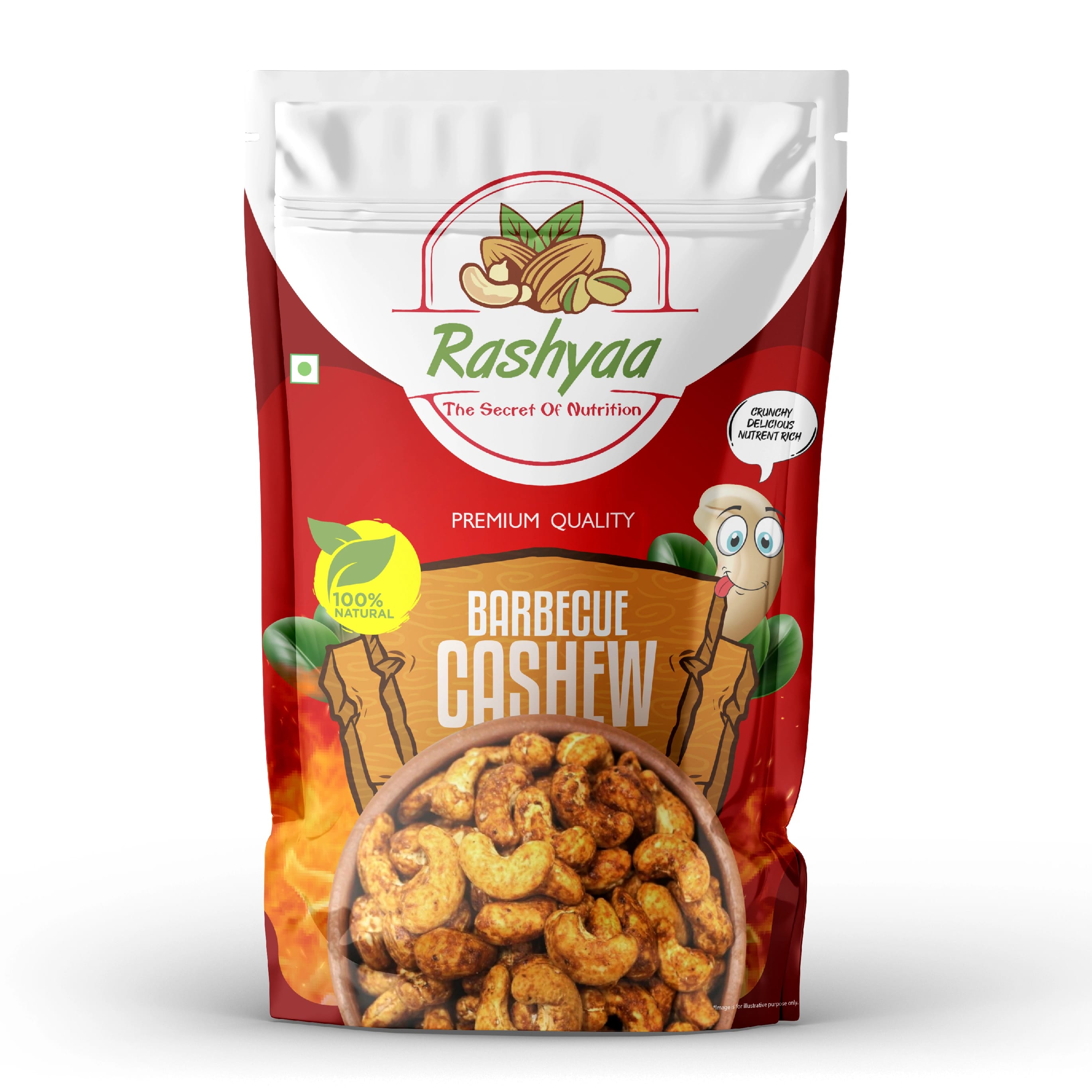 Barbeque Cashew 250gm