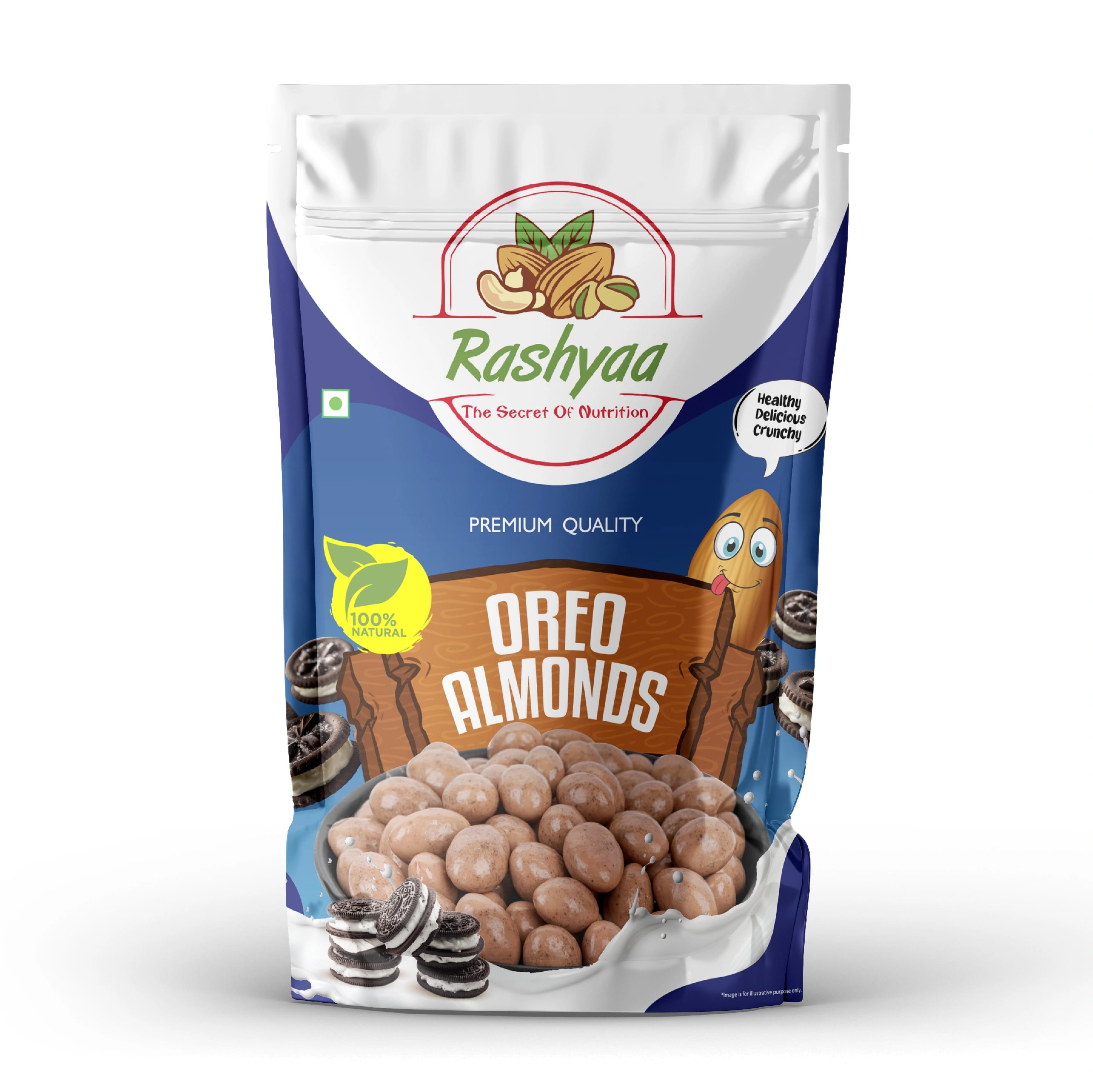 Rashyaa Oreo Almonds 80gm