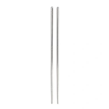 Heavy Stainless Steel Chopstick | A Pair (2 Pieces) Of Heavy Weight Steel Chopstick - image 4