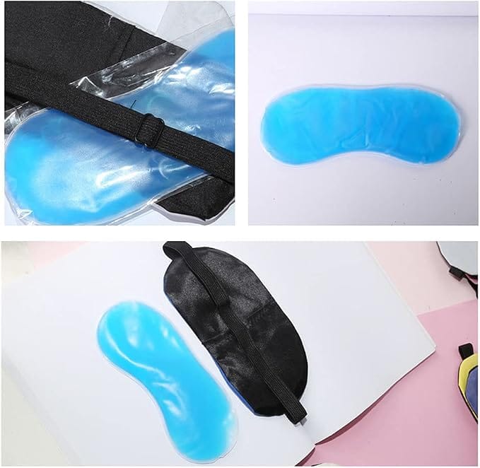 1Pcs Cute Eye Sleep Mask For Men Women Kids Reusable Eye Mask With Ice Bag Blindfold Mask Assorted Designs And Colors - image 3