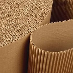 2 Ply Carbo Roll Brown Packaging Paper Corrugated Cardboard Sheets Eco-Friendly Wrap Kraft Paper Roll For Gift Packing & Moving E-Commerce Packaging ( 32-35 Inches*12 Meter - image 1