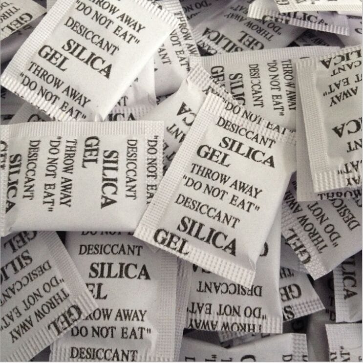 5 Packet Pouch Silica Gel | Moisture Absorbent | Desiccant Dehumidifier Pouches - image 2