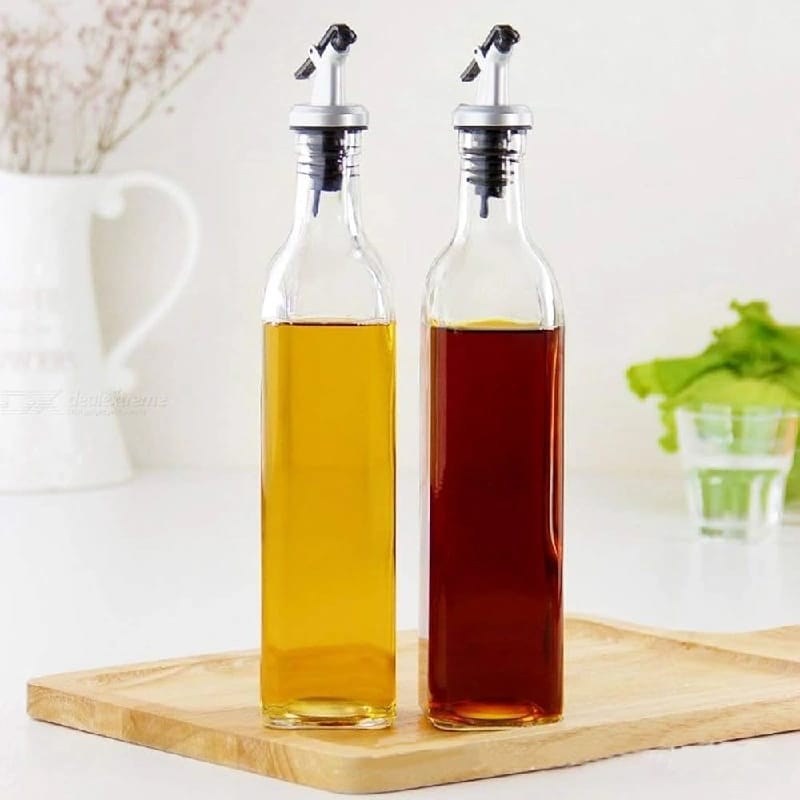 BB- Oil Vinegar Dispenser Gravy Boat Kitchen Oil Bottle Leak-Proof Soy Sauce Vinegar Storage, Oil Bottle,Oil Dispenser For Kitchen(500 Ml Bottle-1 Pcs) - image 1