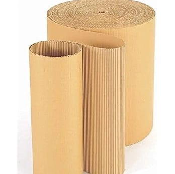 22 Meters Ecofriendly 2 Ply Brown Cardboard Corrugated Roll / Rolls Packing For Ecommerce Packaging 140 GSM Paper (30 Inch × 22 Meters) - image 2