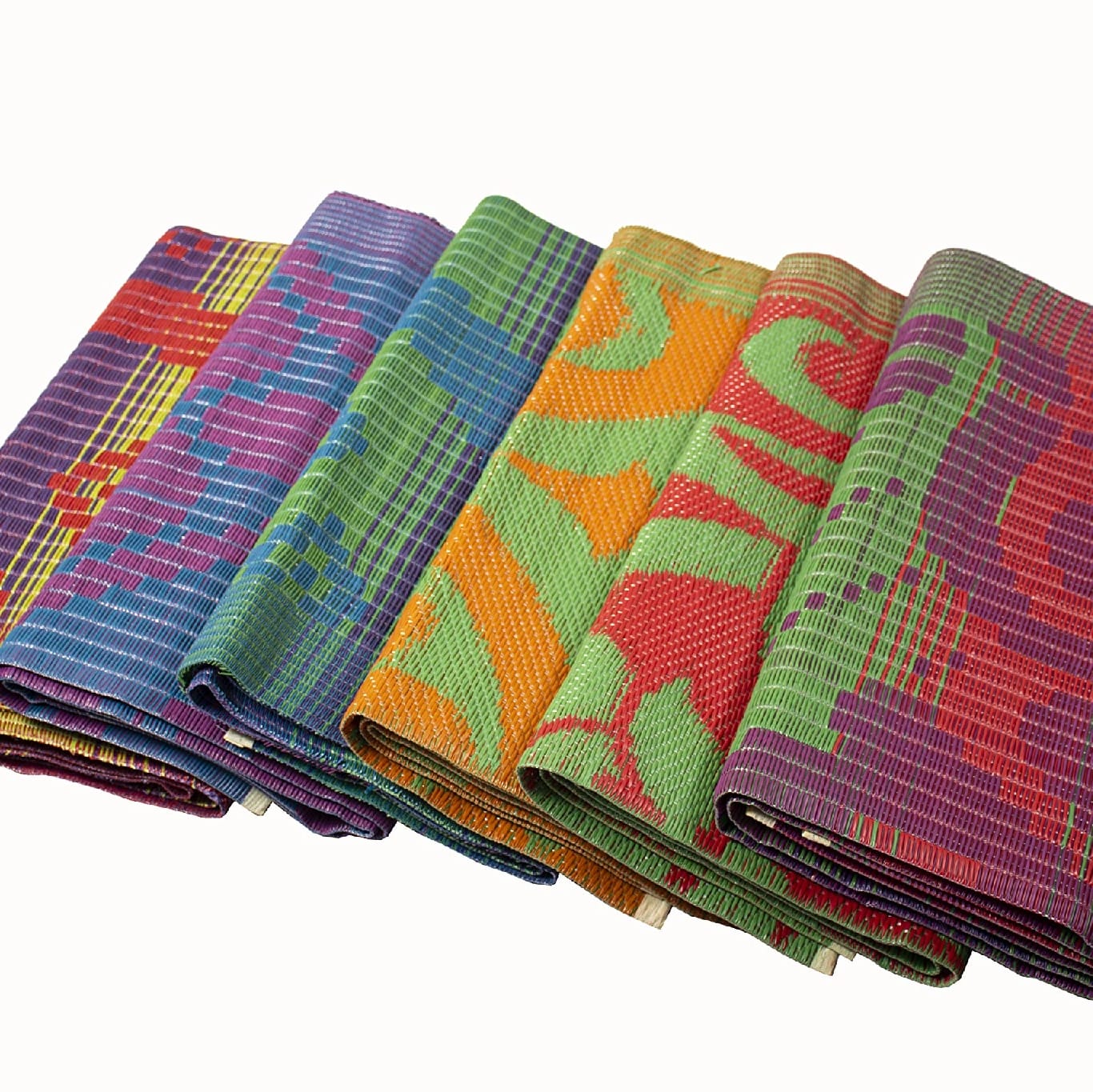 20 Square Foot ( 5 Foot * 4 Foot ) Plastic Mats Washable Multipurpose Chatai / Patiya / Carpet / Floor Mat - image 1