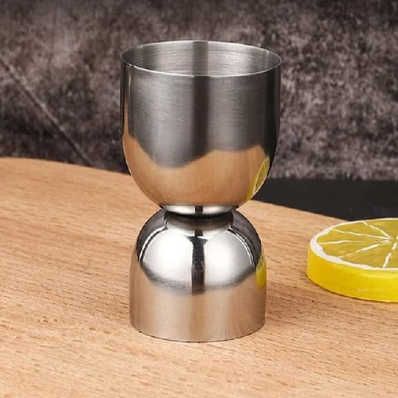 BB Jigger Cup Cocktail Measuring Cup Double Head Cocktail Bartender Stainless Steel High Ball 30/60 Ml - image 2