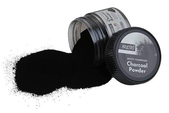 Black Compressed Charcoal Powder For Artist/ Artists For Paintings (100ml) - image 3