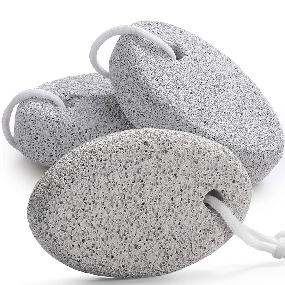 Pumice Stone - Natural Earth Multicolor - Callus/Corn Remover For Feet Heels And Palm - Pedicure Exfoliation Tool - Dry Dead Skin Scrubber - Health Foot Care (Pack Of 1) - image 2