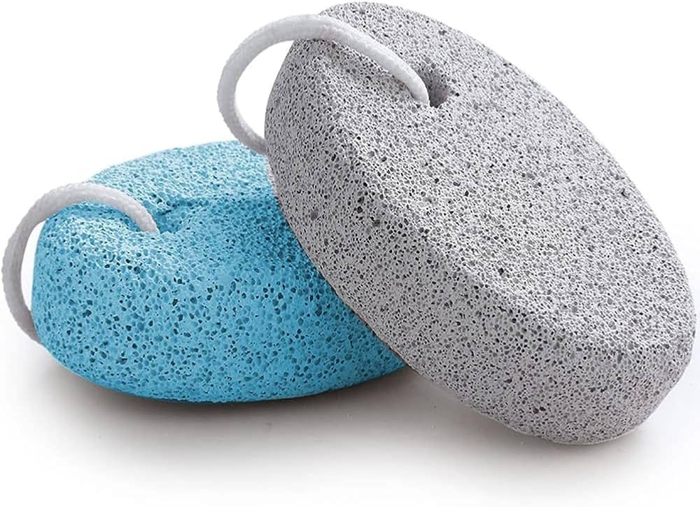 Pumice Stone - Natural Earth Multicolor - Callus/Corn Remover For Feet Heels And Palm - Pedicure Exfoliation Tool - Dry Dead Skin Scrubber - Health Foot Care (Pack Of 1) - image 3