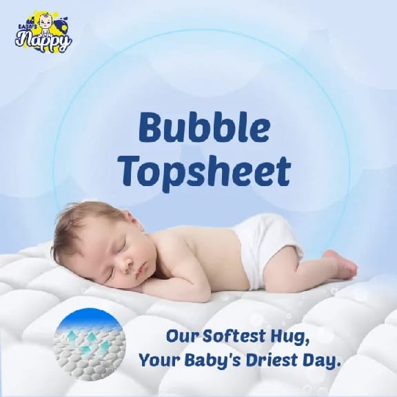 Baba'S Nappy Baby Pull Up Diaper 4pcs Large Set Of 5 + Baba'S Nappy Baby Wet Wipe (200x150mm) 80pcs - image 5