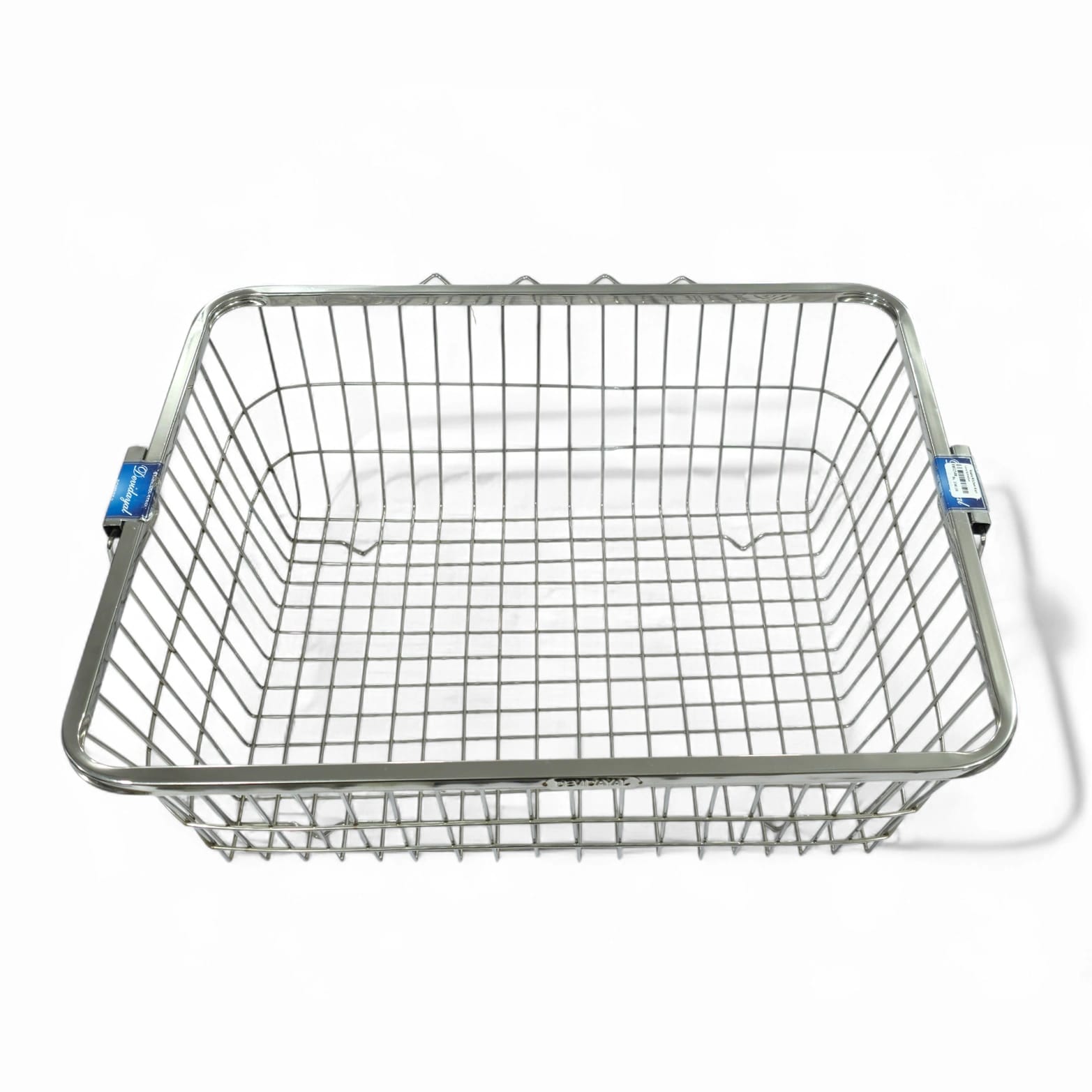 Devidayal Premium Stainless Steel Tokra – Heavy-Duty Multipurpose Kitchen Organizer – Designer Storage Rack & Dish Drainer With High-Gloss Finish (Since 1960) - image 5