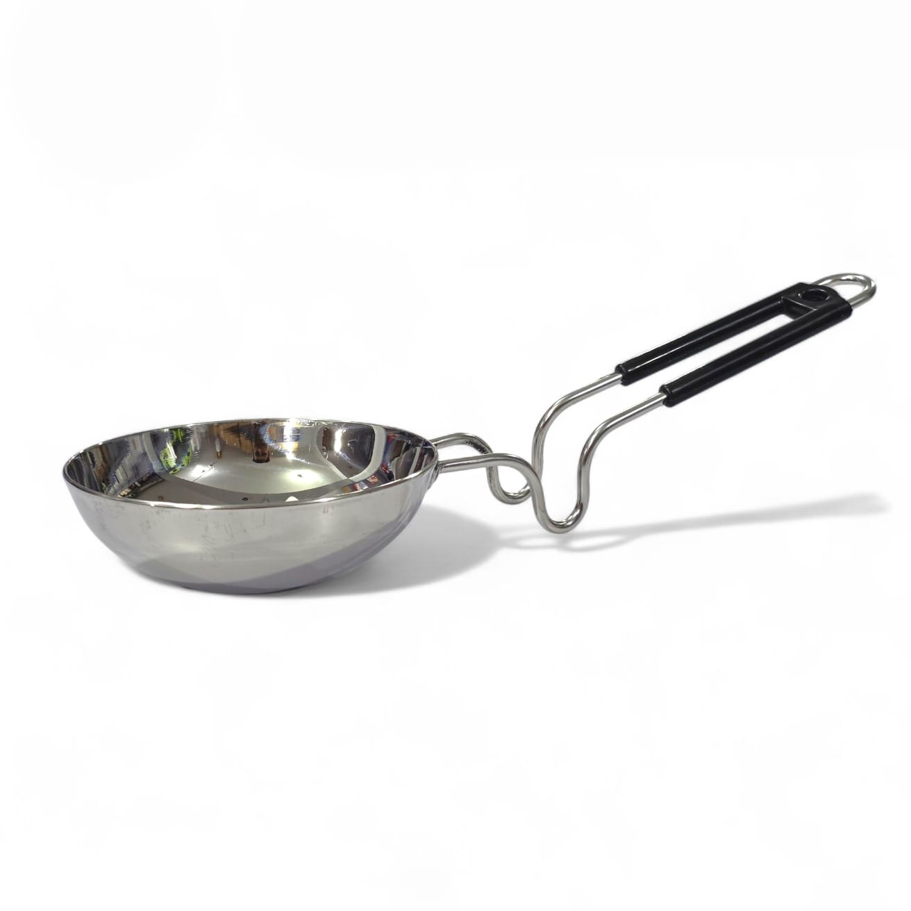 Devidayal 3mm Ultra-Thick Stainless Steel Tadka Pan – Heavy-Duty Tempering Pan With Sturdy Steel Handle – Professional Grade (Small, Medium, Big) (Since 1960) - image 5