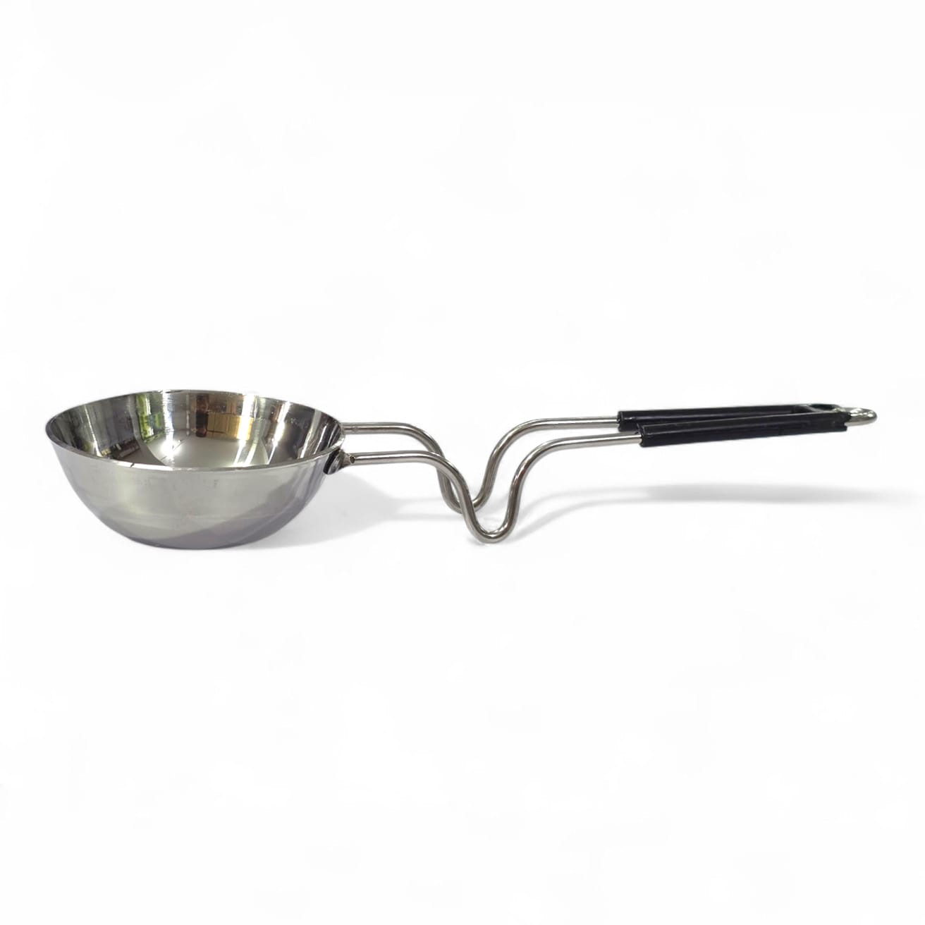 Devidayal 3mm Ultra-Thick Stainless Steel Tadka Pan – Heavy-Duty Tempering Pan With Sturdy Steel Handle – Professional Grade (Small, Medium, Big) (Since 1960) - image 2