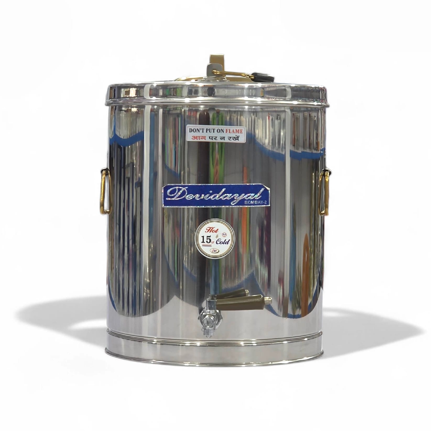 Devidayal High-Capacity Stainless Steel Tea & Beverage Container – Professional Heavy-Duty Liquid Dispenser – Industrial Grade Storage (5L, 10L, 15L, 20L) (Since 1960) - image 3