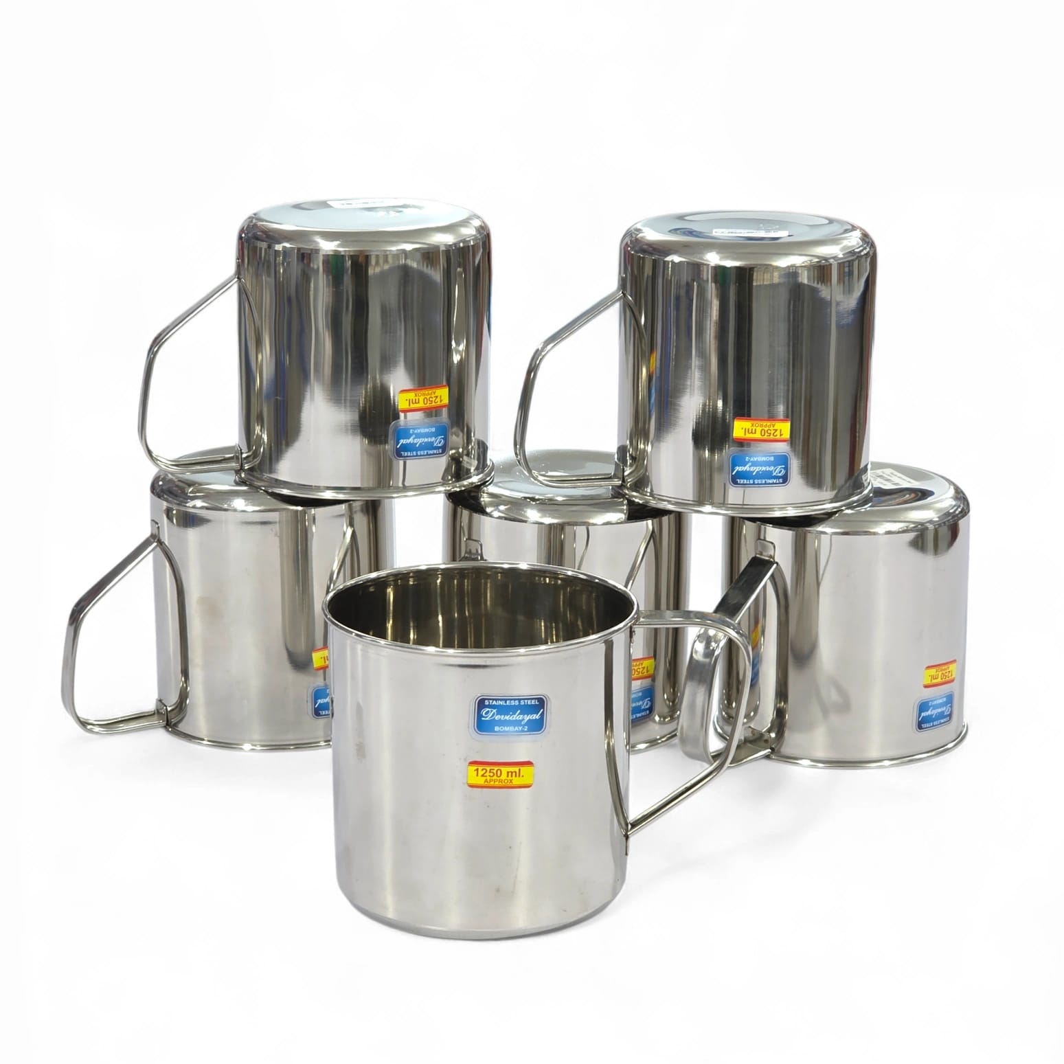 Devidayal 1250ml Ultra-Premium Stainless Steel Adventure Mug – Heavy-Duty Outdoor Cook-And-Serve Mug With Sturdy Steel Handle – Perfect For Hiking & Trekking (Since 1960) - image 5