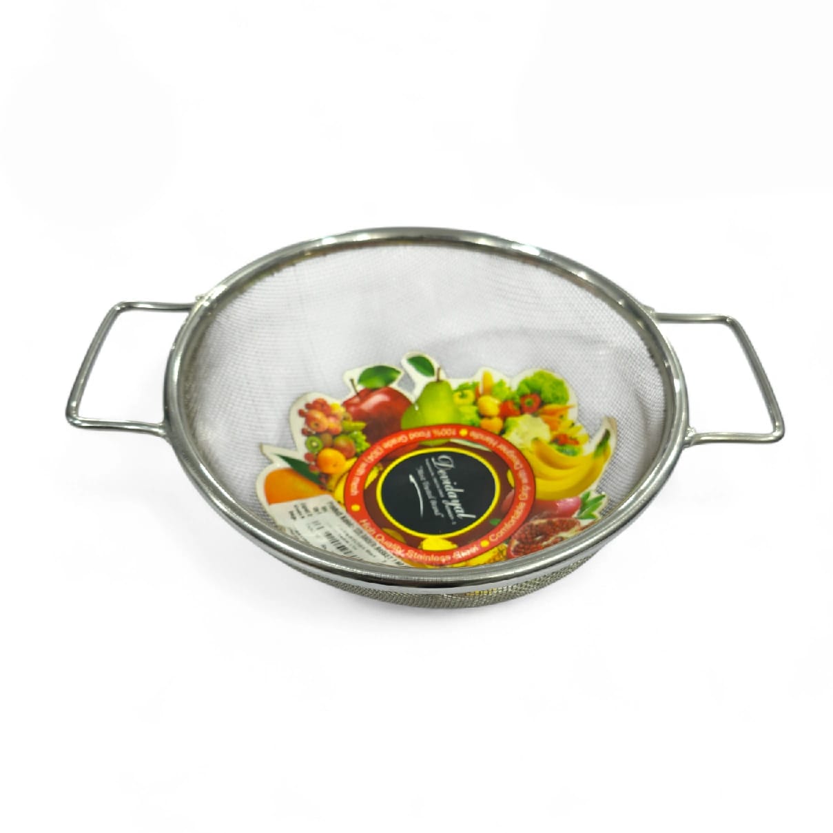 Devidayal Premium Stainless Steel Colander Basket – Heavy-Duty Fruit & Vegetable Wash Strainer – Multi-Utility Perforated Storage Basket (Sizes No. 1 To No. 6) (Since 1960) - image 2