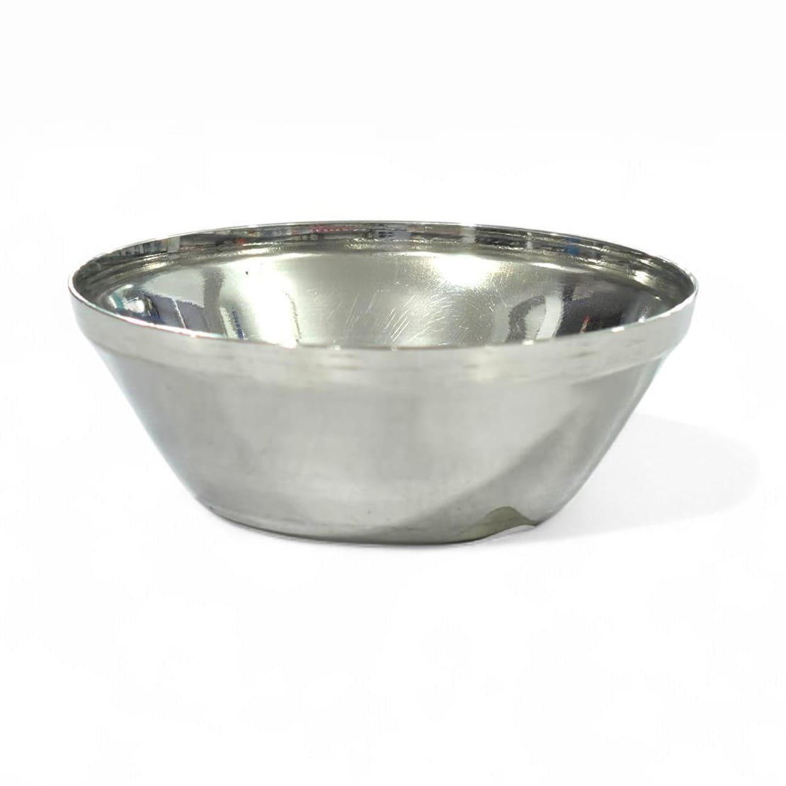 Devidayal Vento Premium Stainless Steel Condiment Bowl (Set Of 6) – Specialized Serving Katori For Chutneys, Ghee & Sauces – Heavy-Gauge Mirror Finish With Lifetime Warranty (3.5" & 4") - image 1