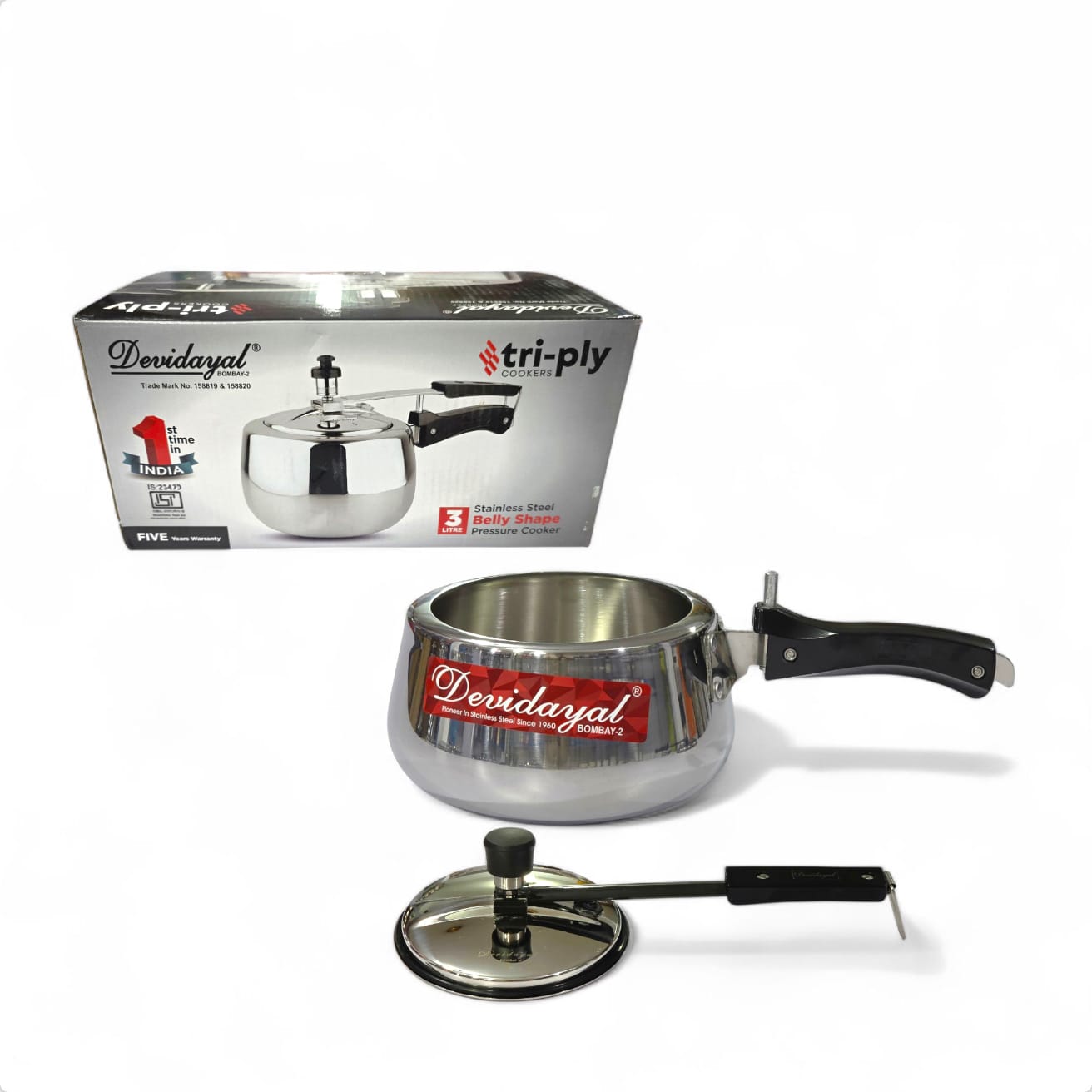TRIPLY COOKER 3 LTRS Contura - image 4