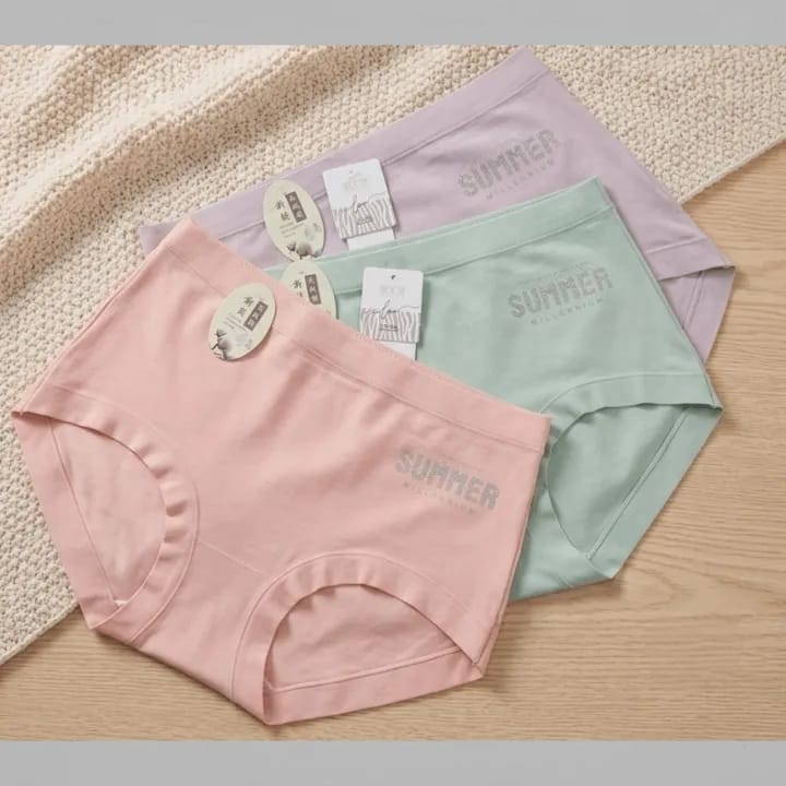 Soft Lycra Comfortable Seamless Underwear For Women (Pack Of 4) - image 3