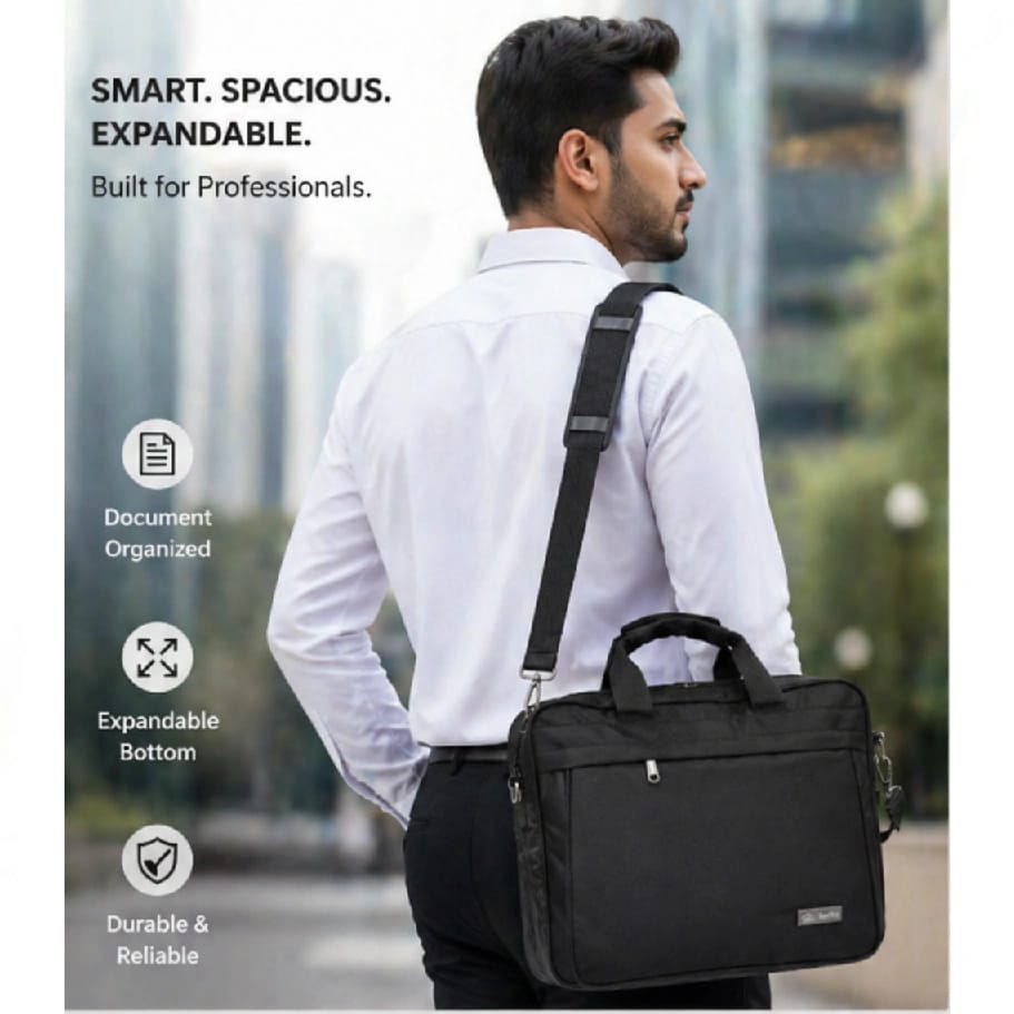 Classic Oxford Fabric Casual Messenger Bag For Men - image 1