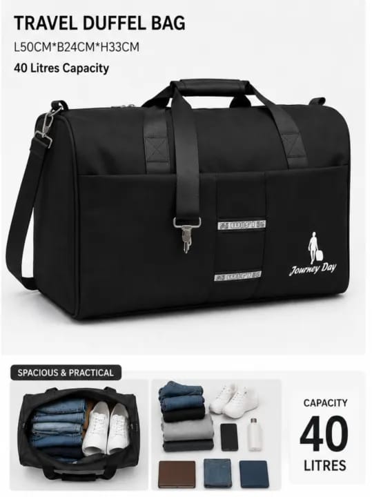 Sports Leisure Outdoor Travel Waterproof Bag For Unisex - image 2