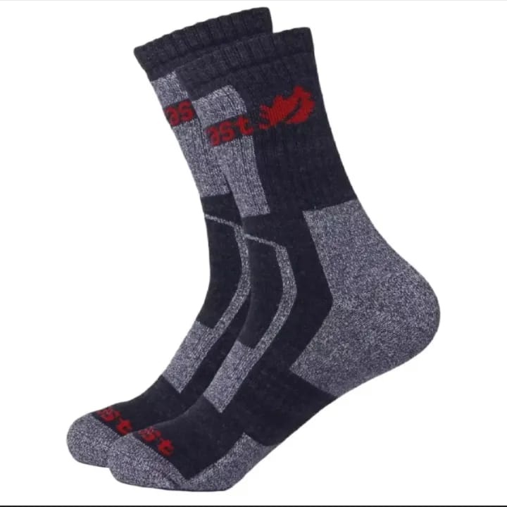 Pack Of 12 Pairs Outiast Thick Warm Winter Trekking Full Mountain Socks For Men - image 3