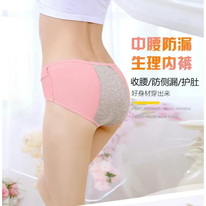 Pack Of 4 Pcs Leak Proof Menstrual Period Panties For women - image 4
