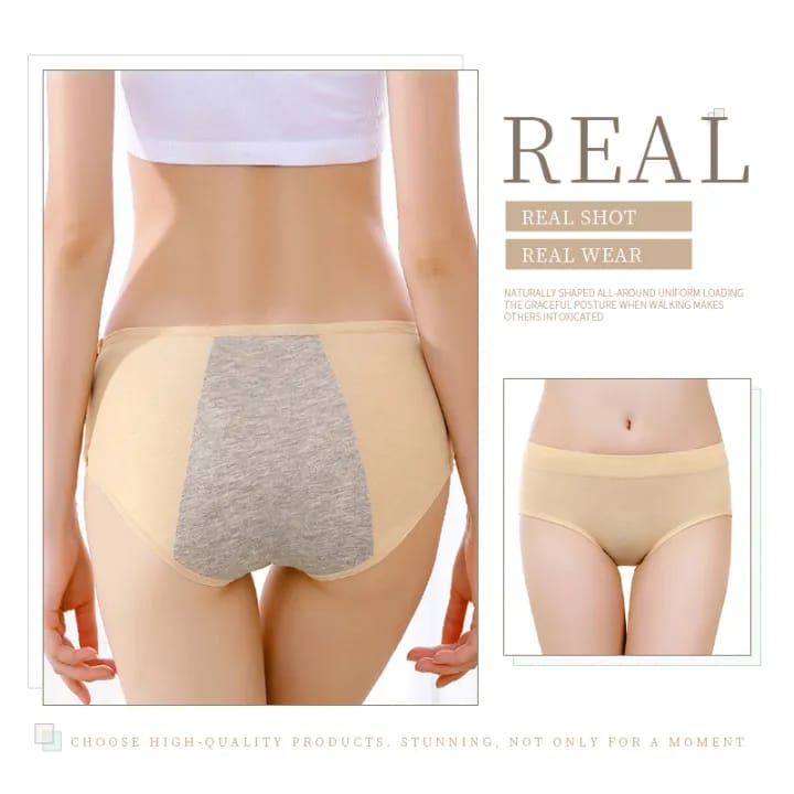 Pack Of 4 Pcs Leak Proof Menstrual Period Panties For women - image 5