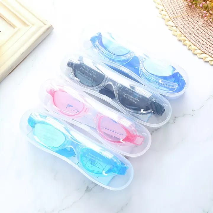 Waterproof HD Swimming Goggles - Comfortable Silicone Fit for Adults - Eye Protection Swimming Glasses - image 2