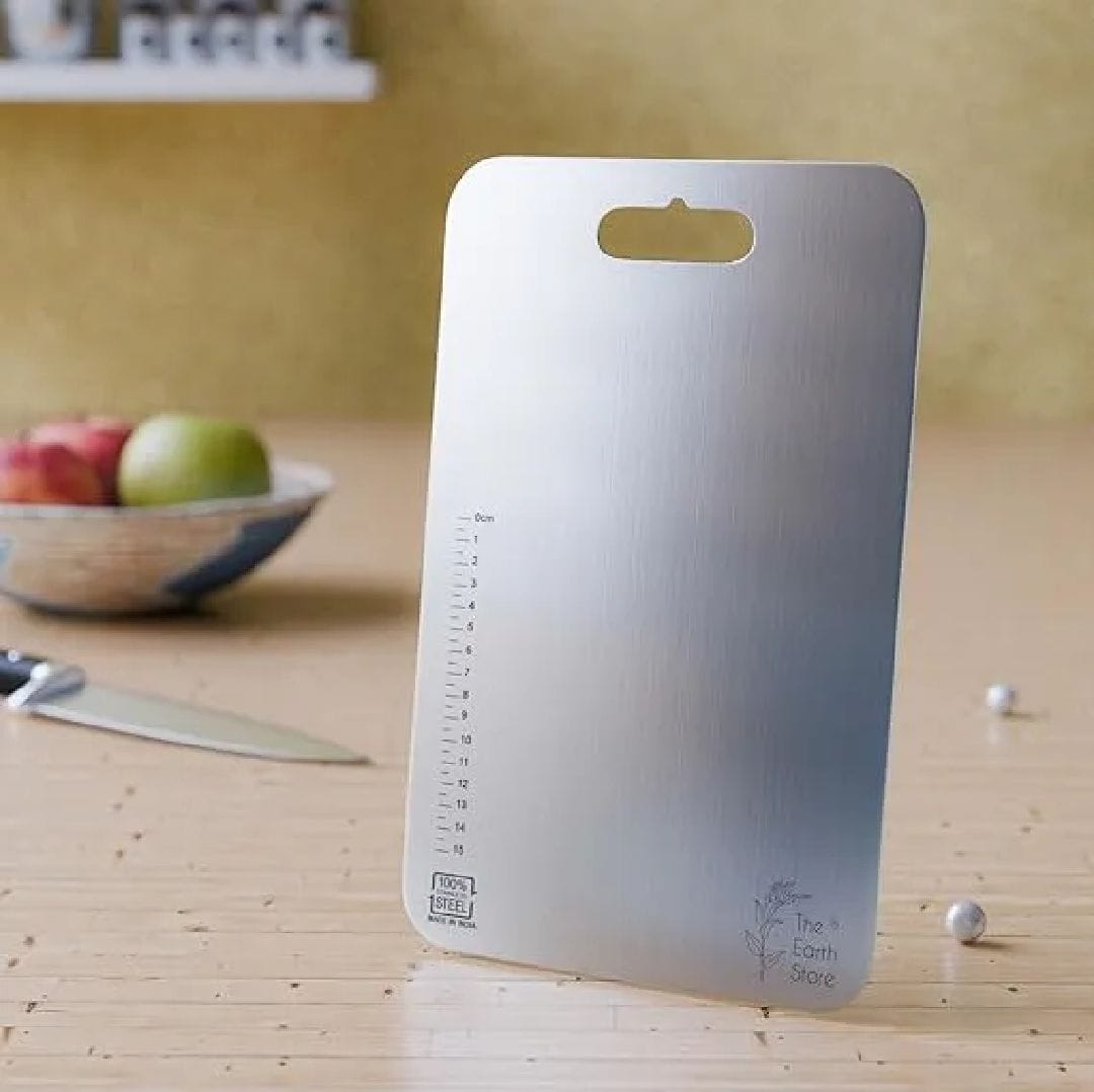 Stainless Steel Chopping Board, Cutting Board for Kitchen – Heavy Duty, Non-Slip, Rust Resistant, Easy to Clean - image 5