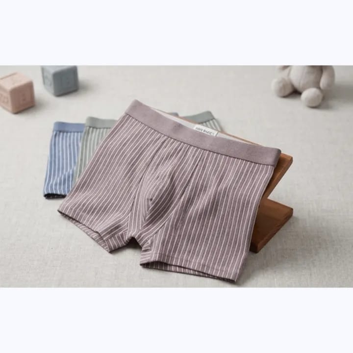 Kids Cotton Rib Boxer Briefs (Pack of 3) | Soft Breathable Stretch Underwear for Boys - image 4