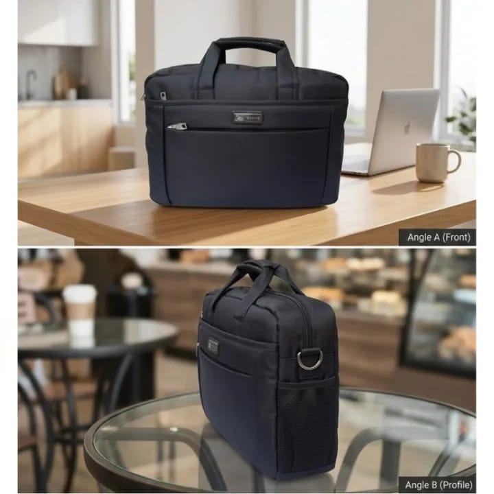 15.6" Laptop Messenger Business Shoulder Bag For Men - image 4