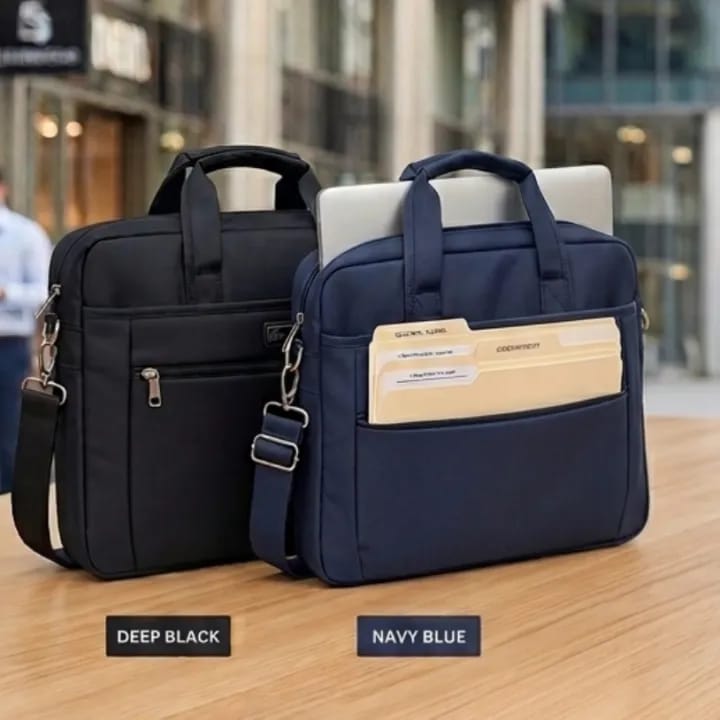 15.6" Laptop Messenger Business Shoulder Bag For Men - image 1