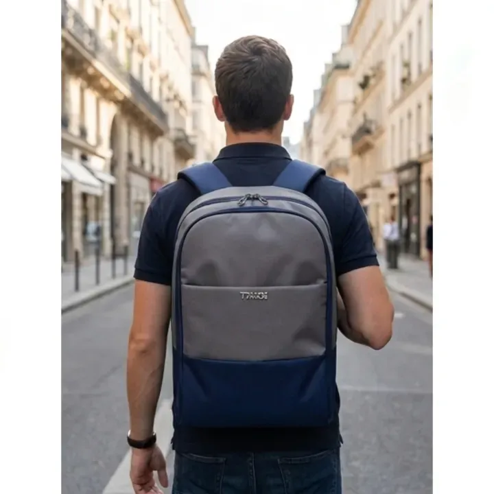 Slim Laptop Backpack for Men & Women | 15.6 Inch Laptop & Document Holder | Lightweight Office, College & Business Backpack - image 3