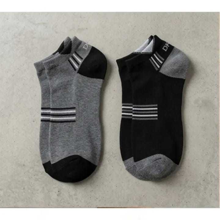 Pack Of 6 Pairs Basic Foot Ankle Socks For Men - image 5