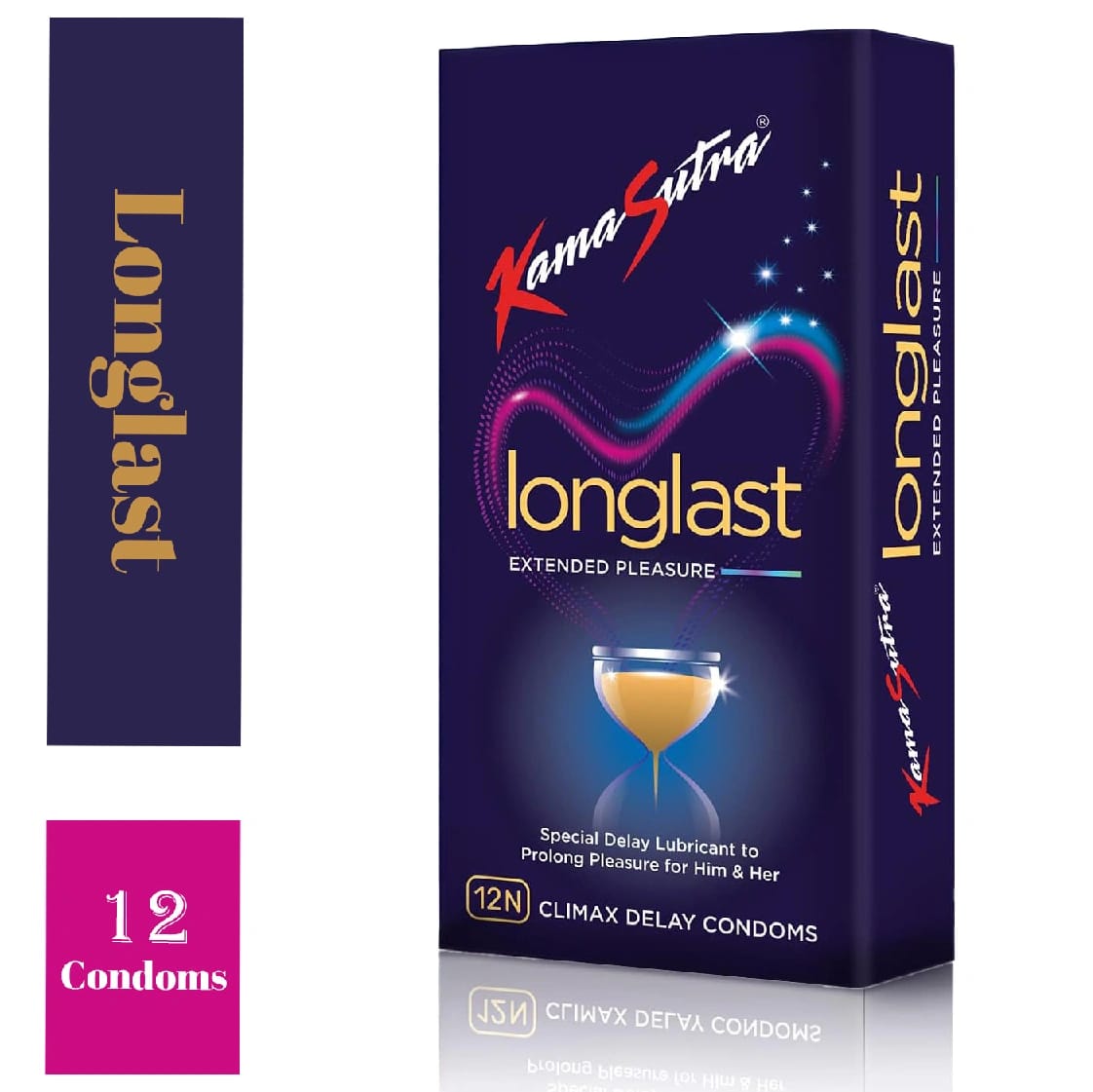 KS Flavoured Lube Of 50ml With Condoms ( Kamasutra ) - image 3