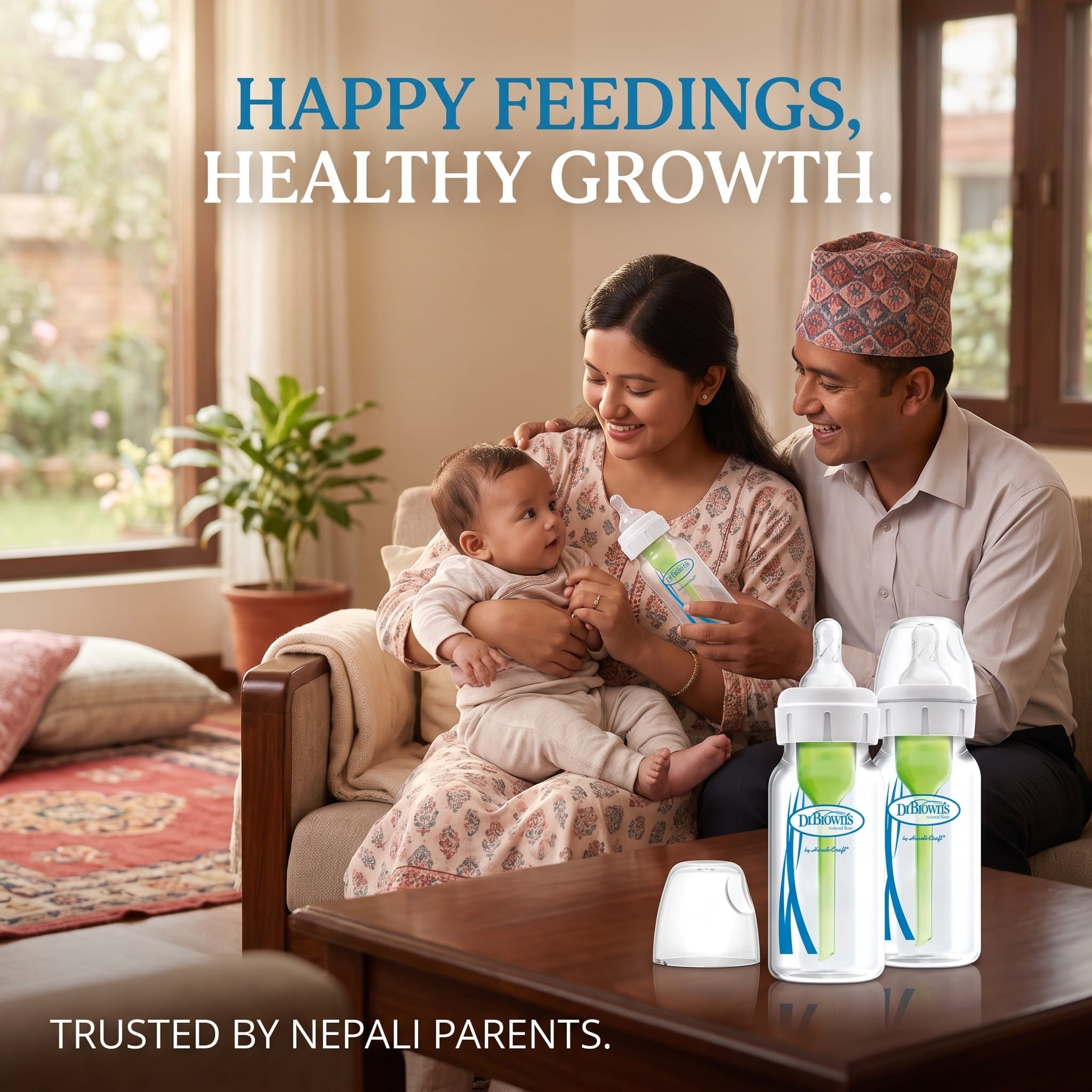 Dr. Brown'S Natural Flow Anti-Colic Options + Baby Bottle Of Glass | 4 Oz / 120ml | Narow Neck | SB42003 - image 5