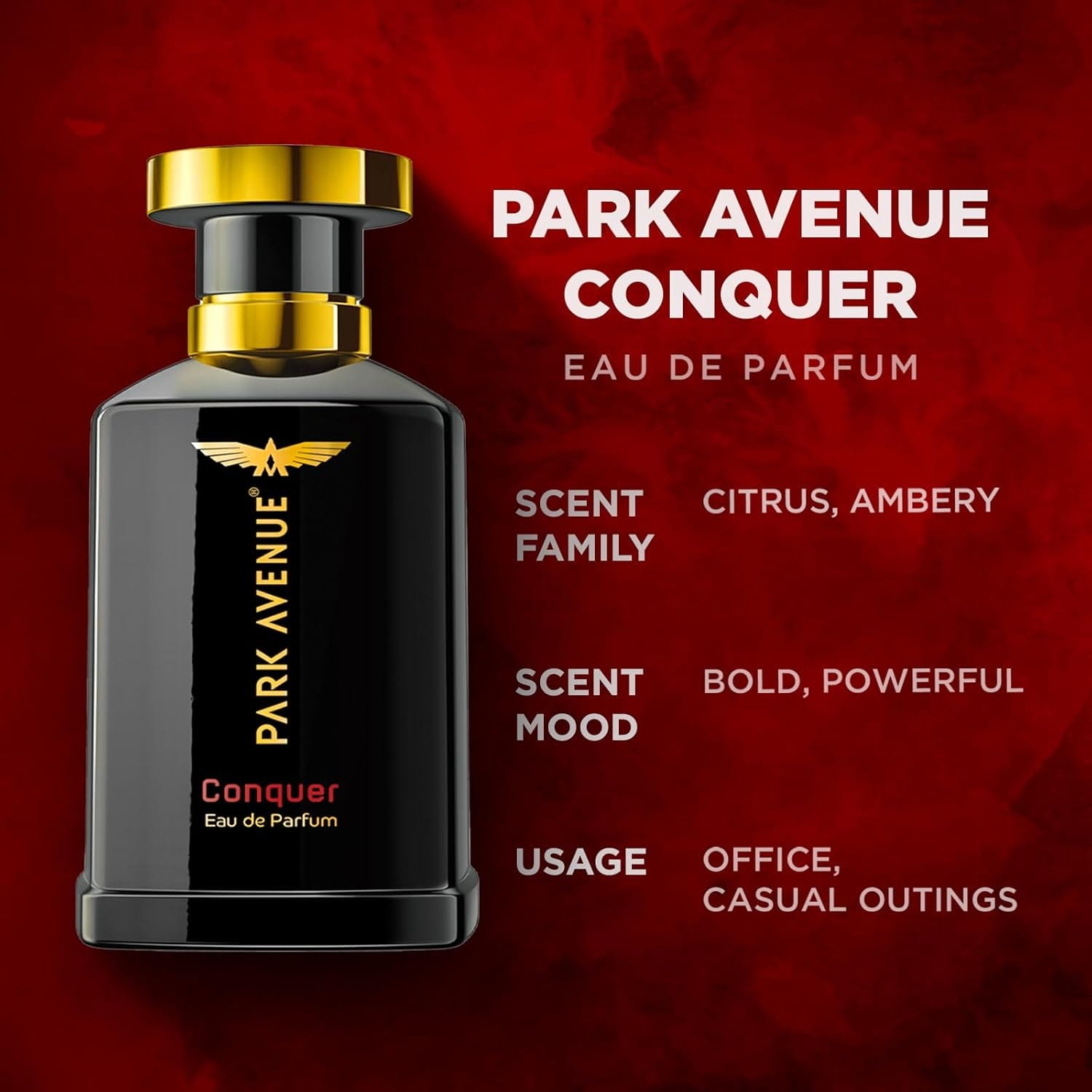 PA Conquer (Eau De Parfum) - 50 ml, Stronger And Last Longer - image 4
