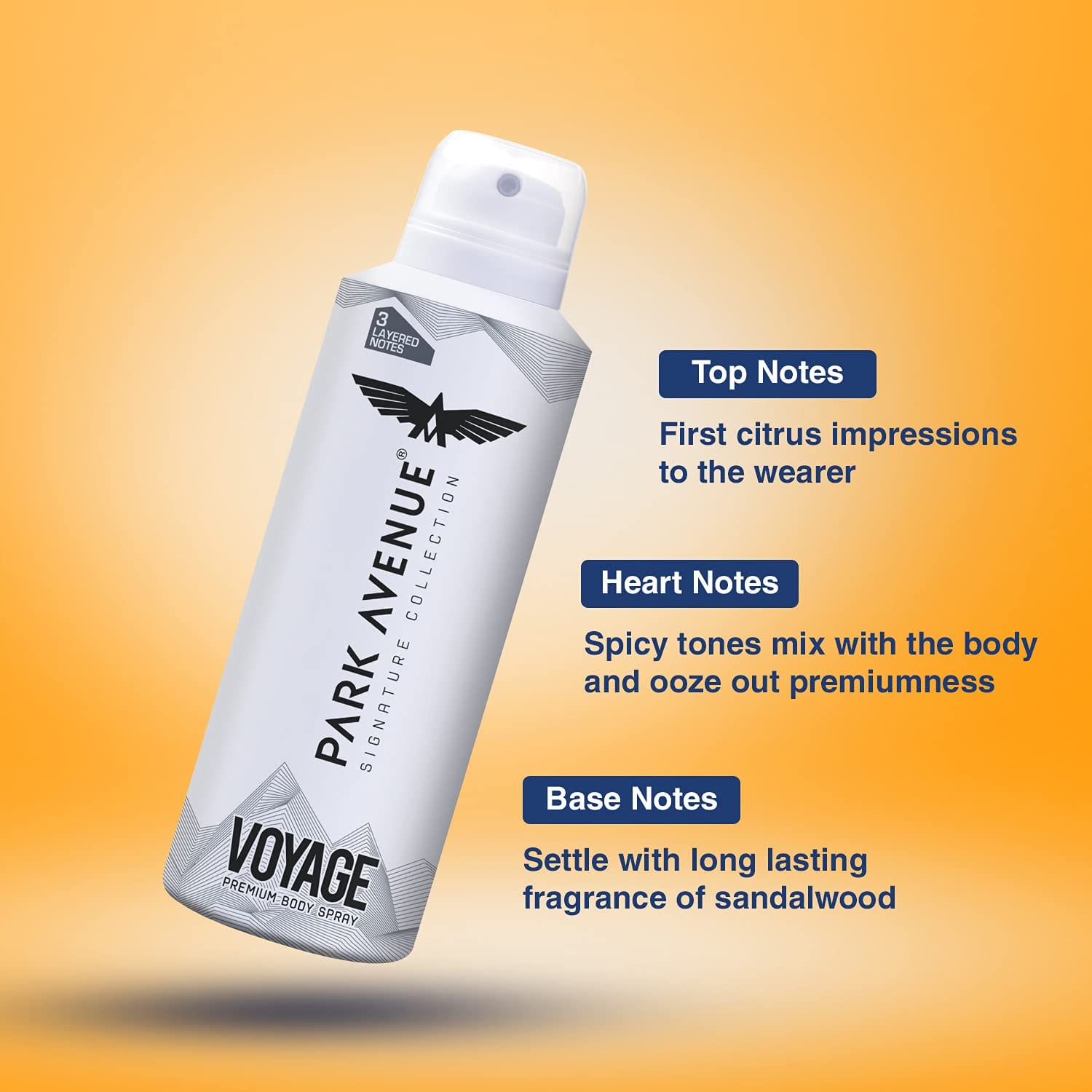 Park Avenue Voyage Premium Body Spray 150 Ml - image 3