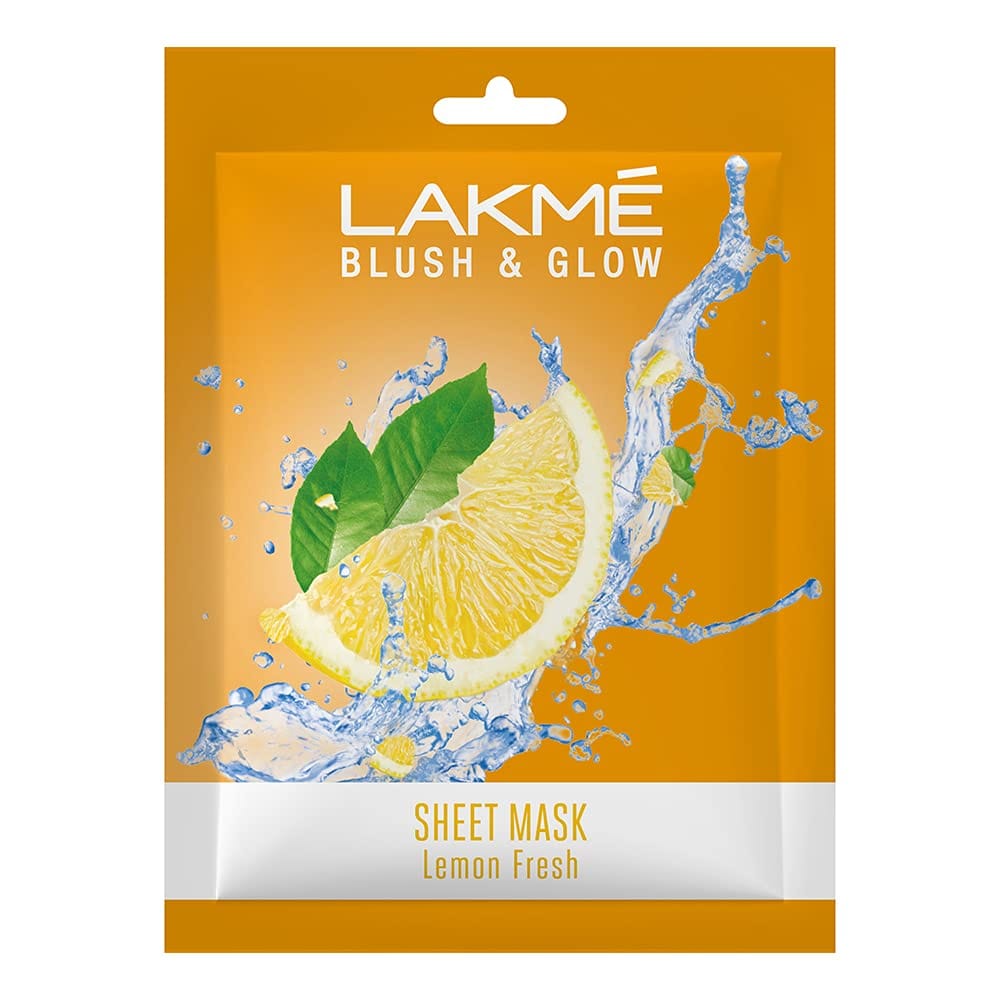 Lakme Blush & Glow | FRUITY - LICIOUS SHEET MASK - 1 Unit/ 25 Ml - image 2
