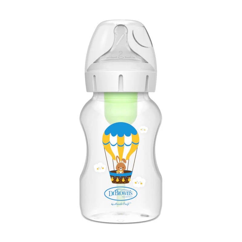 Dr Brown's Options+ Anti-Colic 330ml Baby Bottle - Bunny (Wide Neck Baby Bottle of 330ml) - WB111002-SPX - image 3