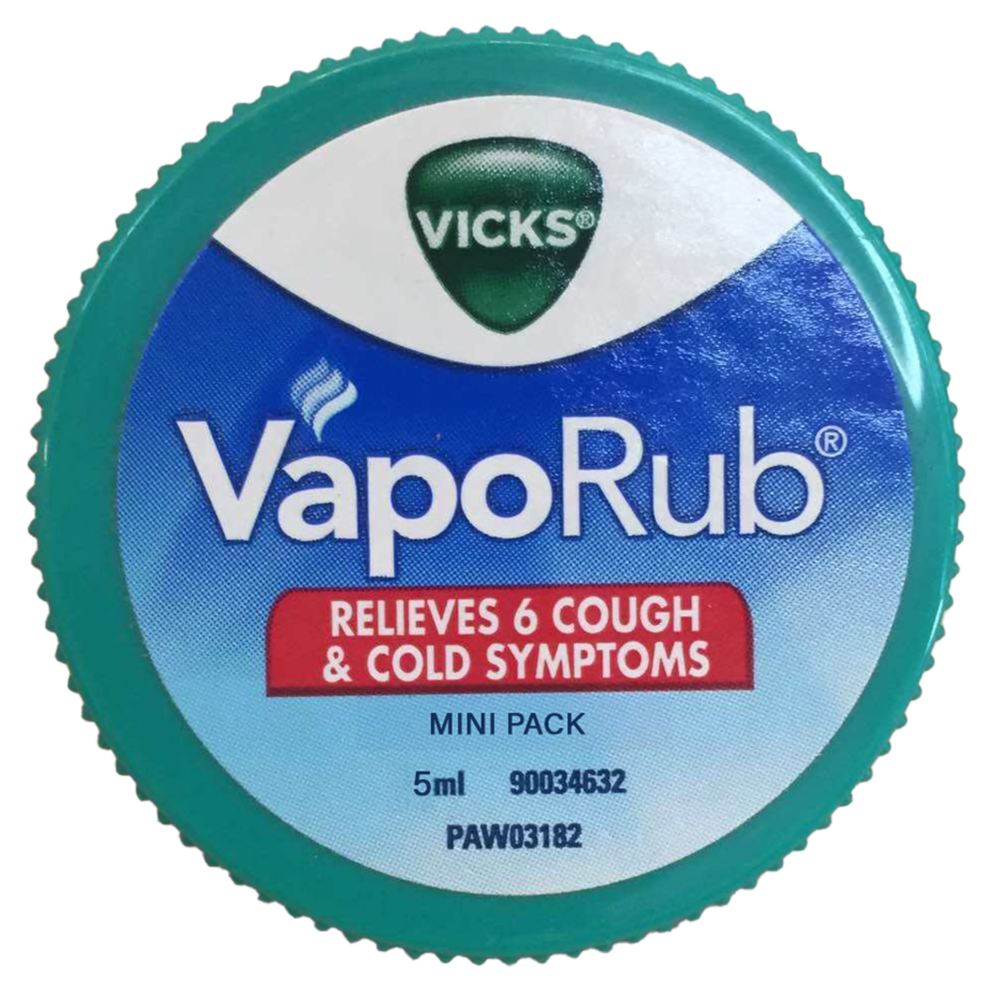 Vicks VapoRub 3 Mini Packs Relieves 6 Cough And Cold Symptoms - 5ml - image 2